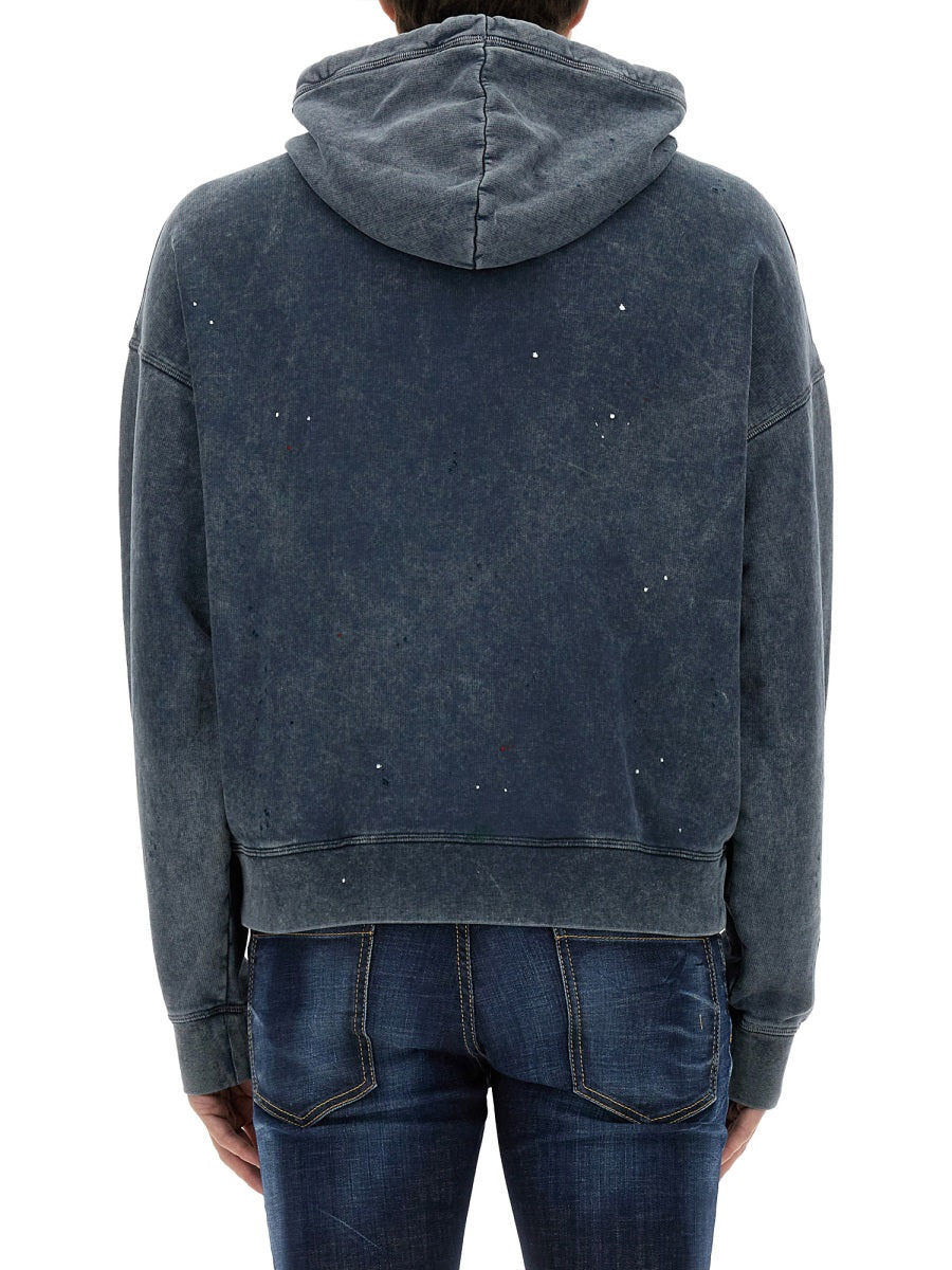 Dsquared Men Sweatshirt With Logo Print - 3