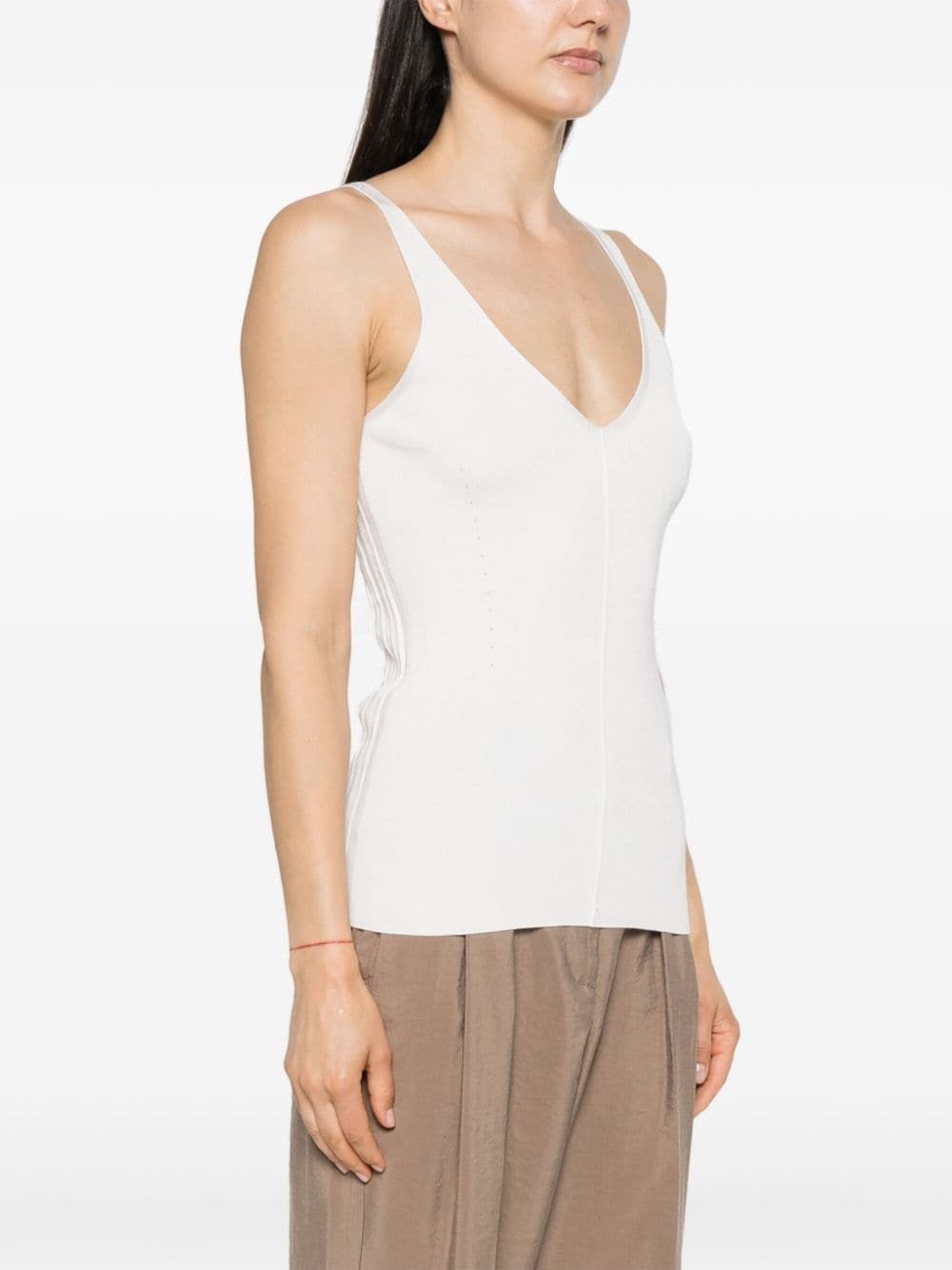 ribbed tank top - 3