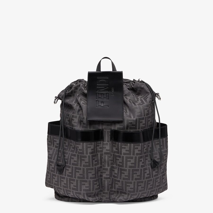 FF jacquard fabric backpack - 1