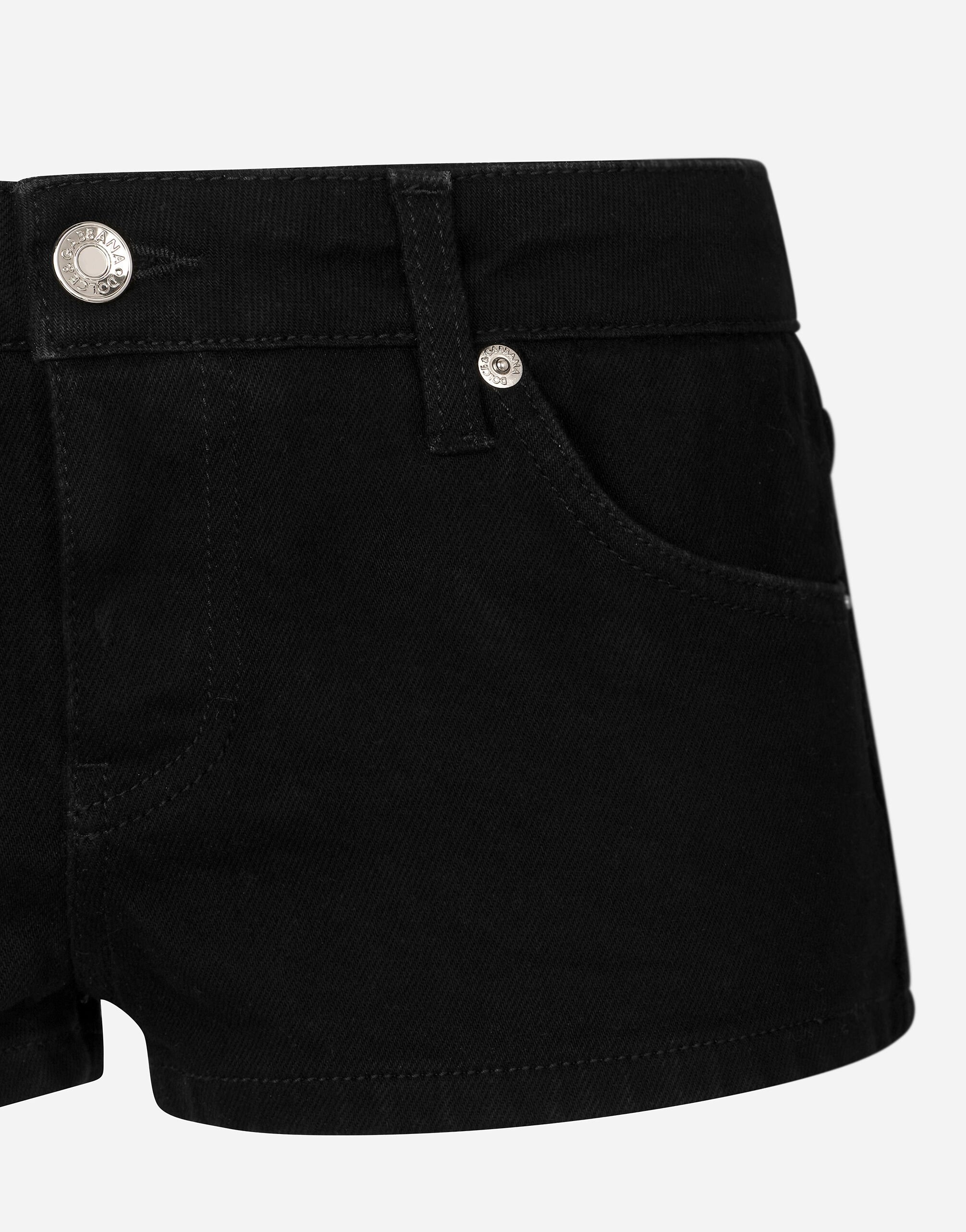 Denim shorts - 7