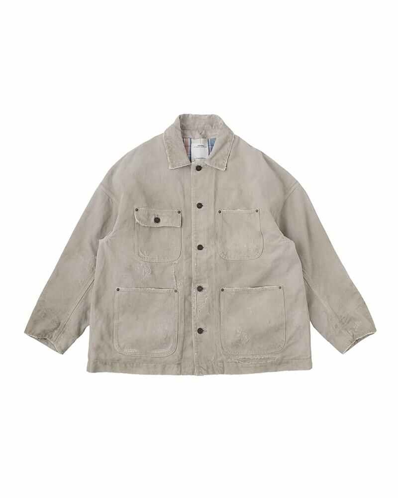 visvim MACRAY COVERALL CRASH GREY | REVERSIBLE