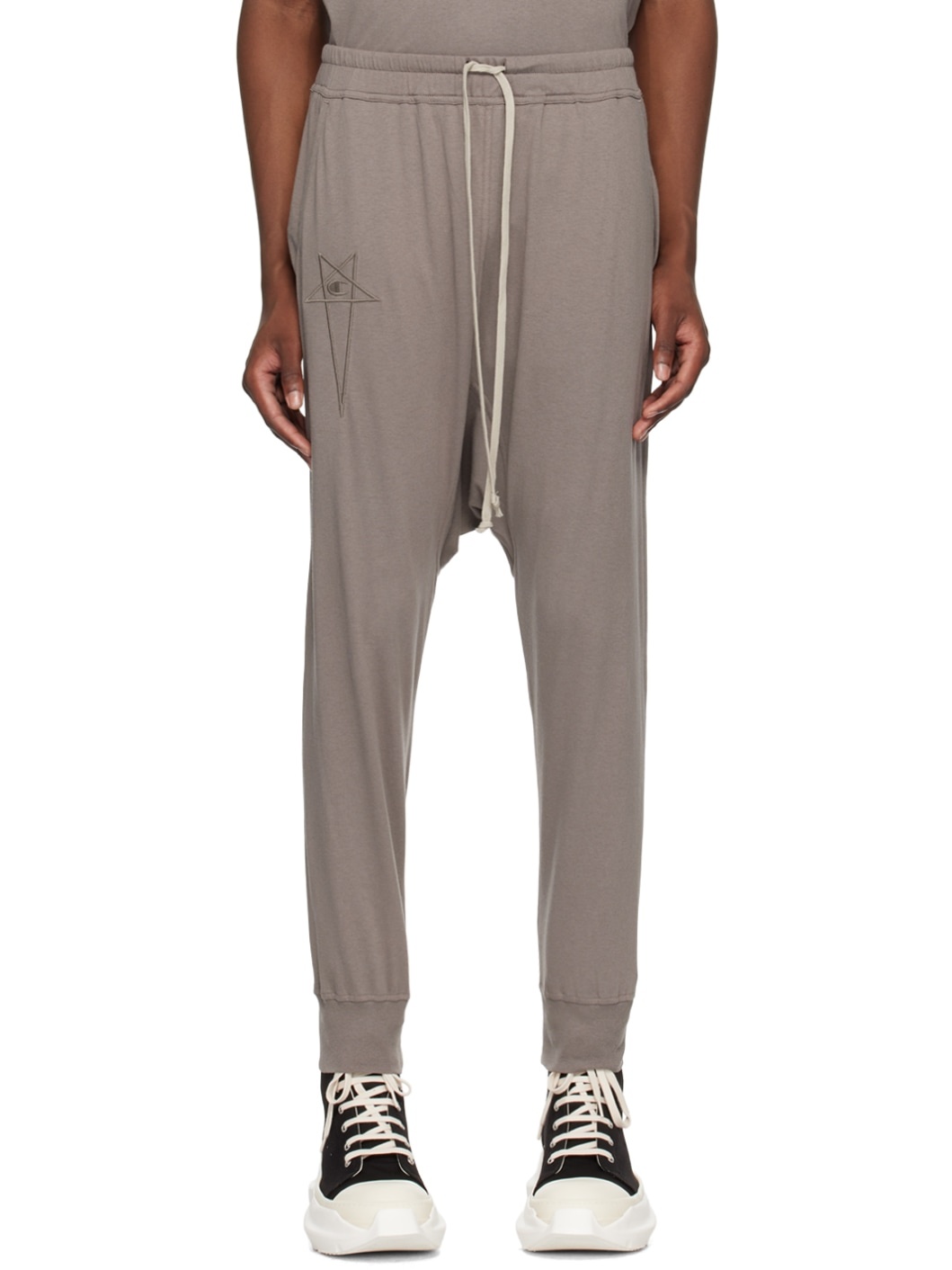 Gray Champion Edition Sweatpants - 1