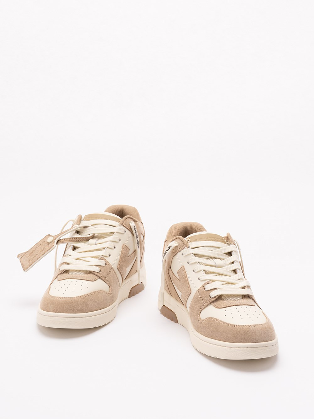 `Out Of Office Suede & Calfskin` Sneakers - 2
