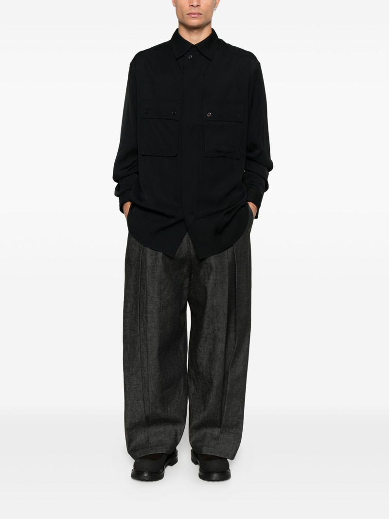 Y-3 buttoned pocket shirt outlook