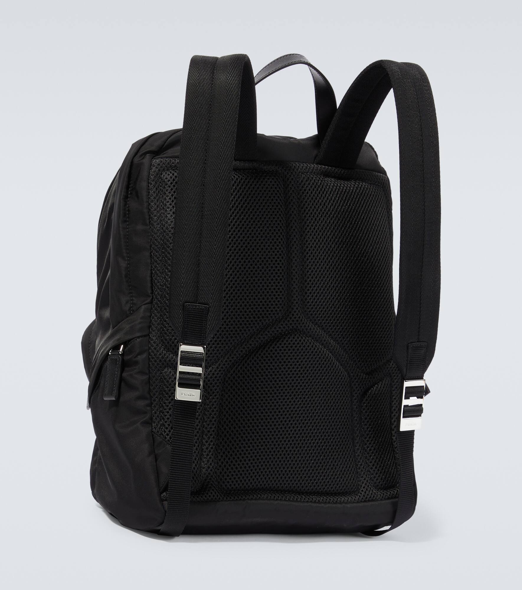 Re-Nylon logo backpack - 5