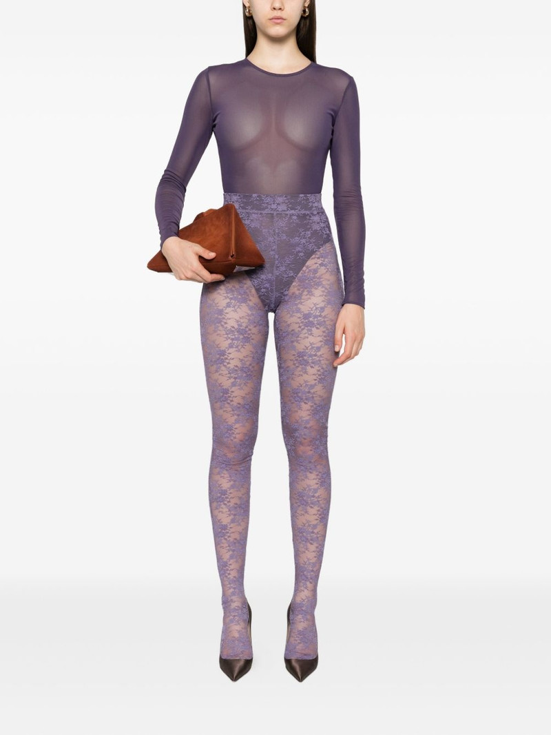 ALEX PERRY sheer mesh bodysuit outlook