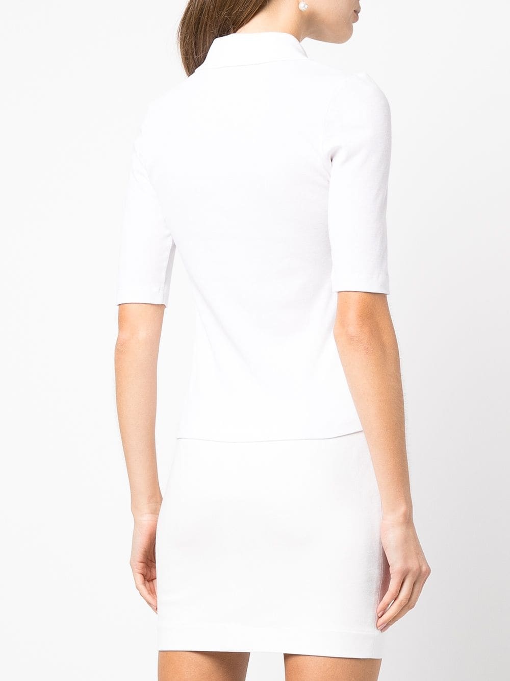 short-sleeve cotton polo shirt - 4