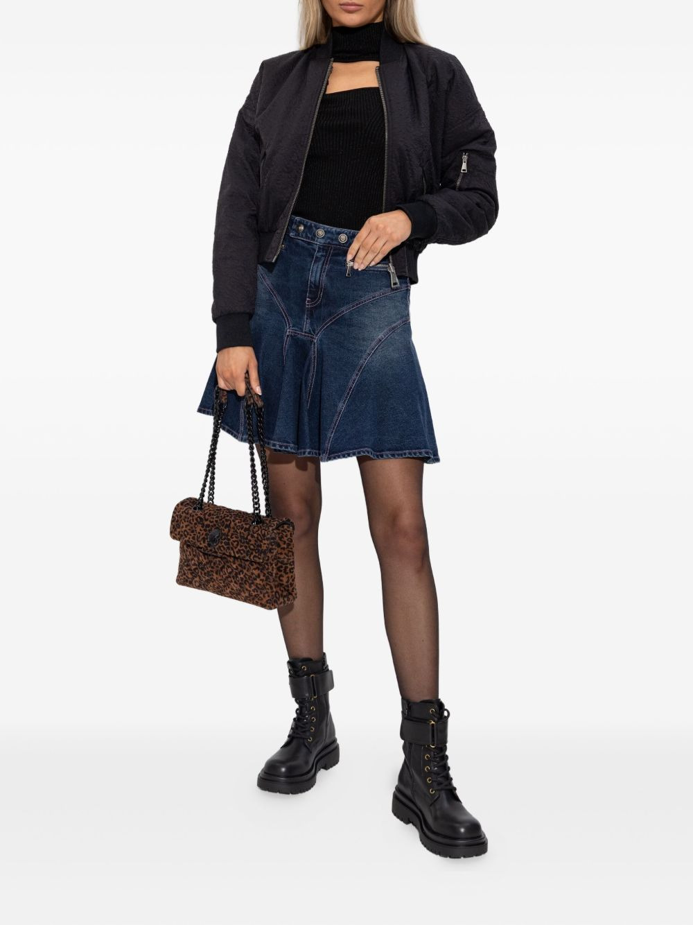 zip-front bomber jacket - 2