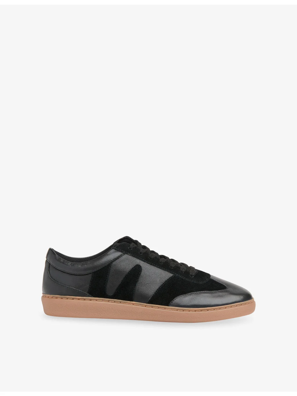 Suede And Leather Trainers - 1
