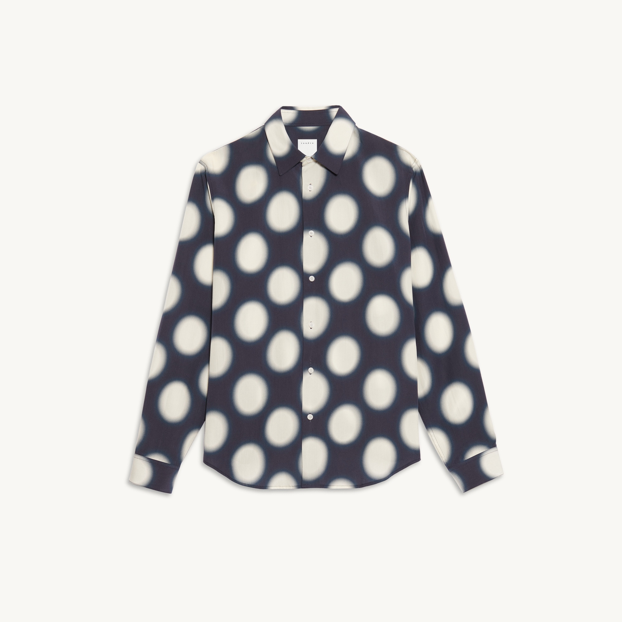 Printed viscose shirt - 1