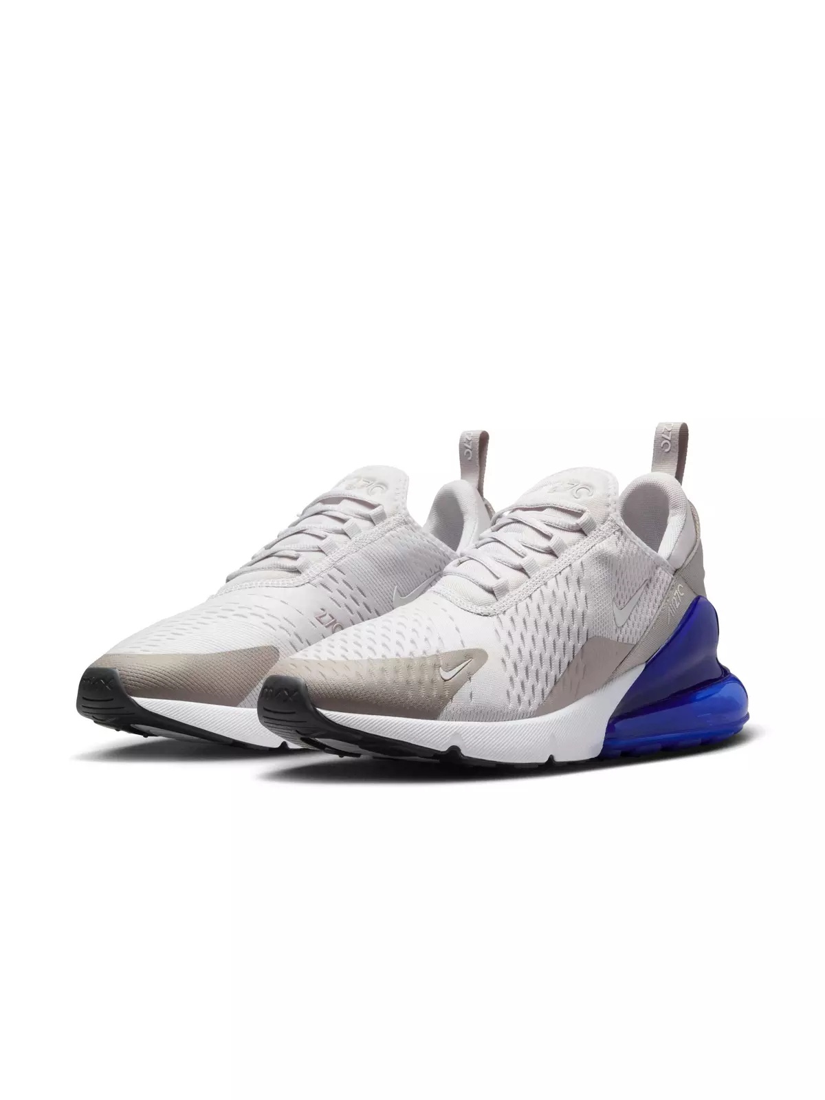 Air Max 270 "Vast Grey/College Grey/Racer Blue/Summit White" Men's Shoe - 3
