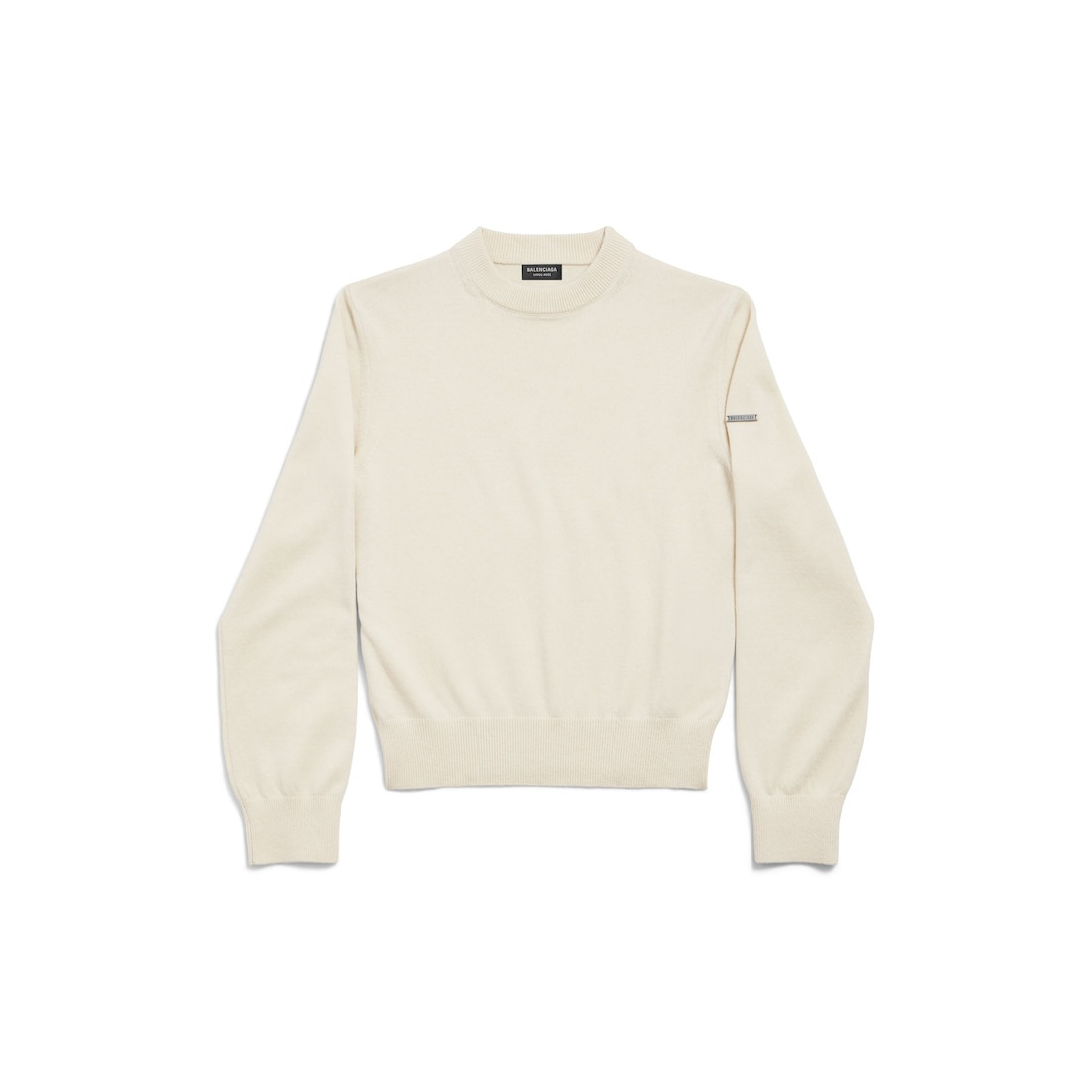 Women's Crewneck Sweater in Cream - 5