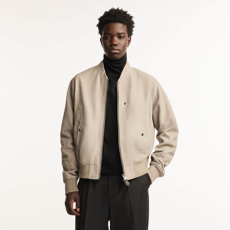 Bomber Jacket in Leather 7