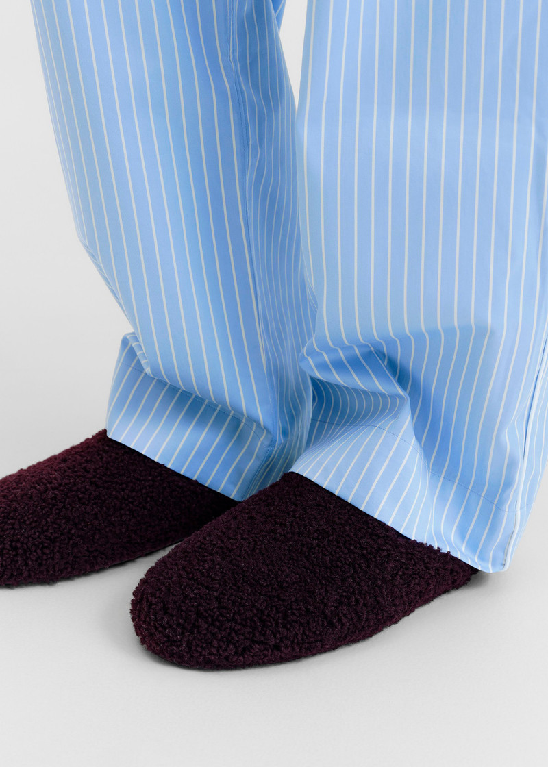 TEKLA Tekla Home Slippers - Wine outlook