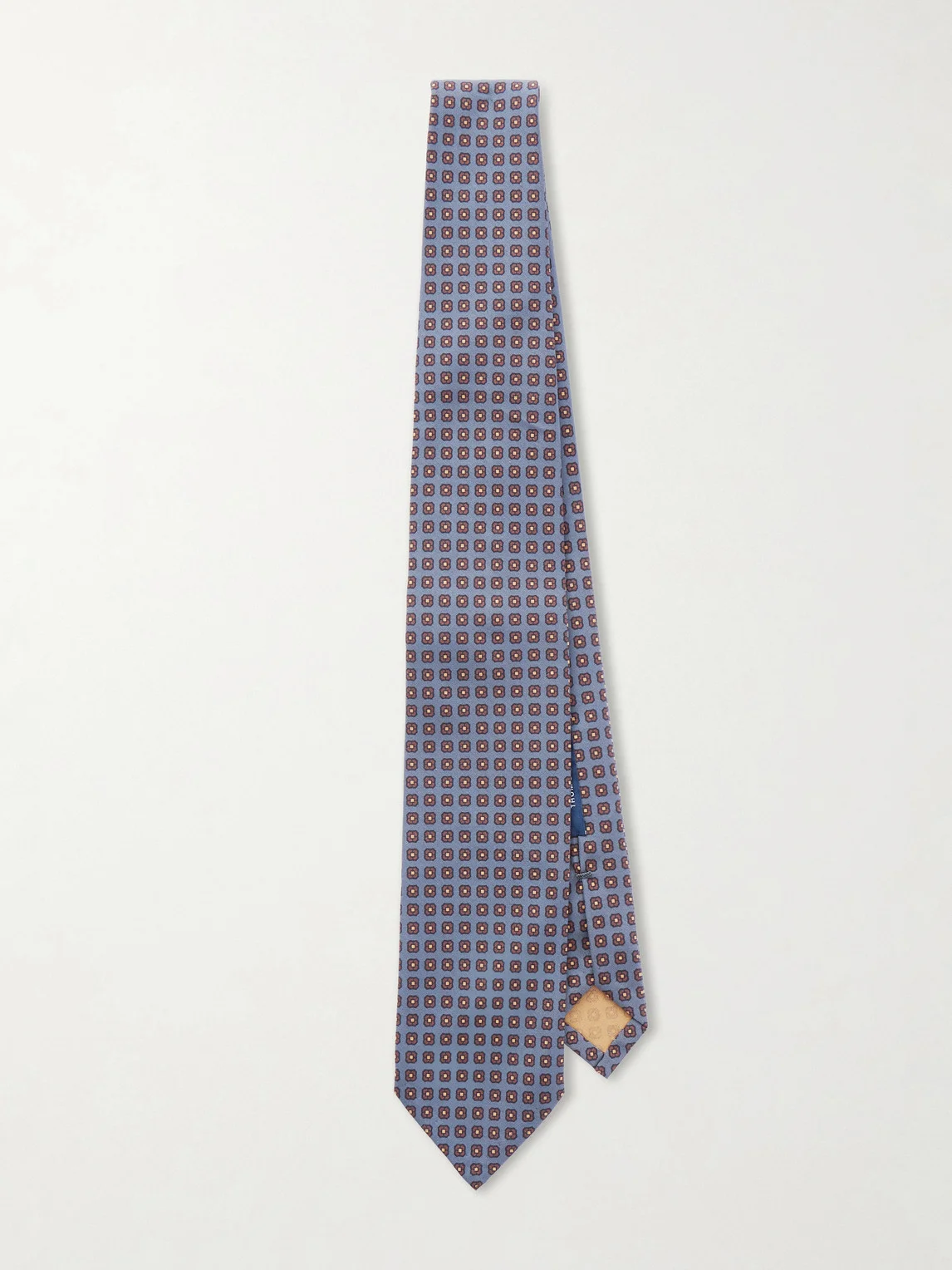 9cm Printed Silk Tie - 1