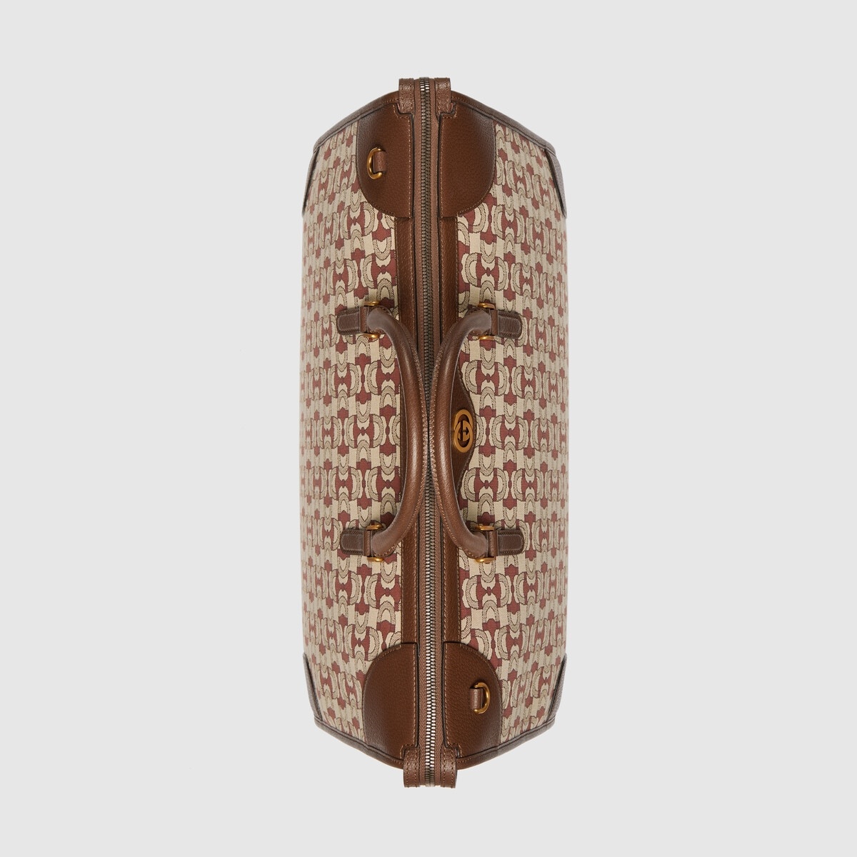 Interlocking G jacquard duffle bag - 5