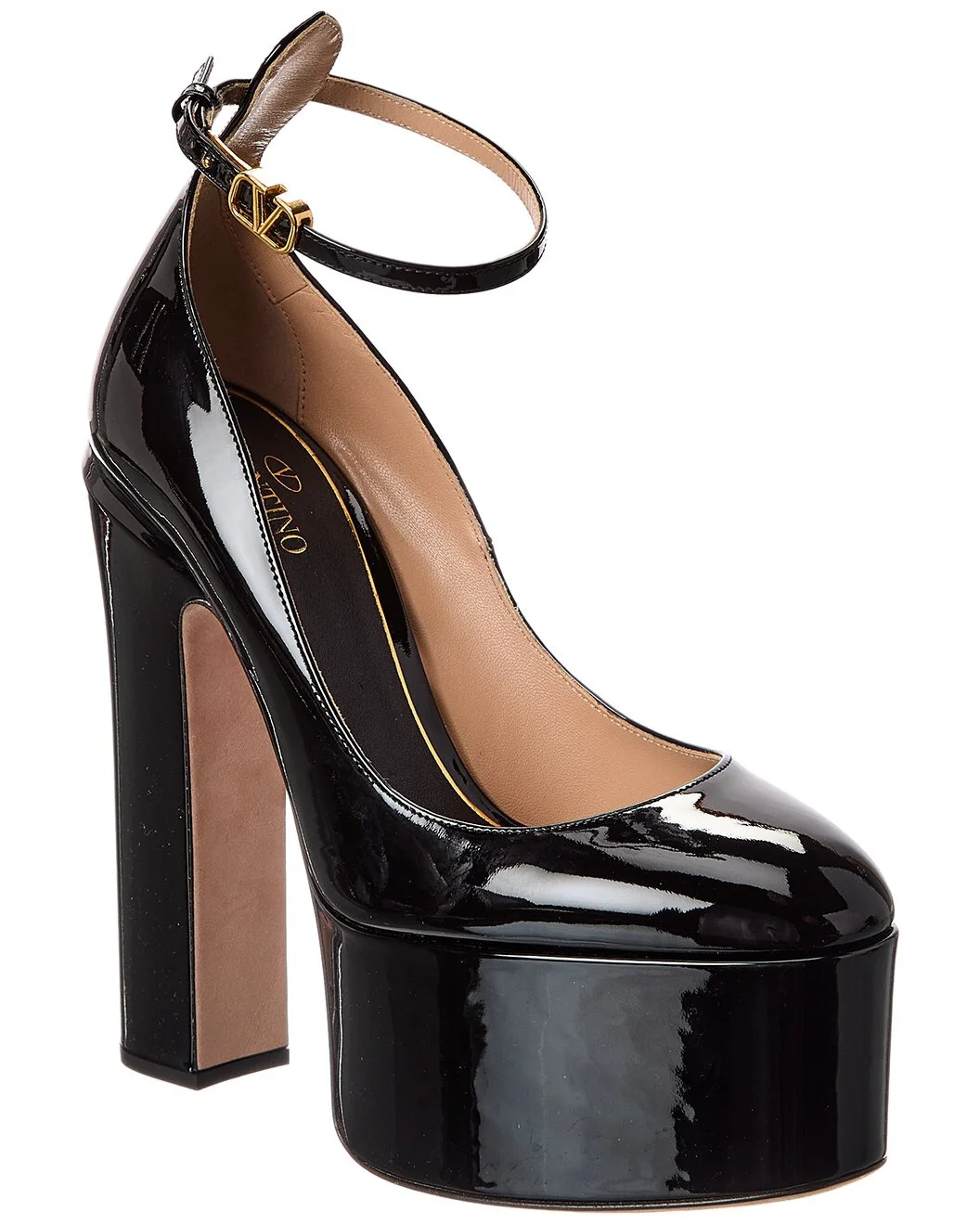 Valentino Go 155 Patent Platform Pump - 1