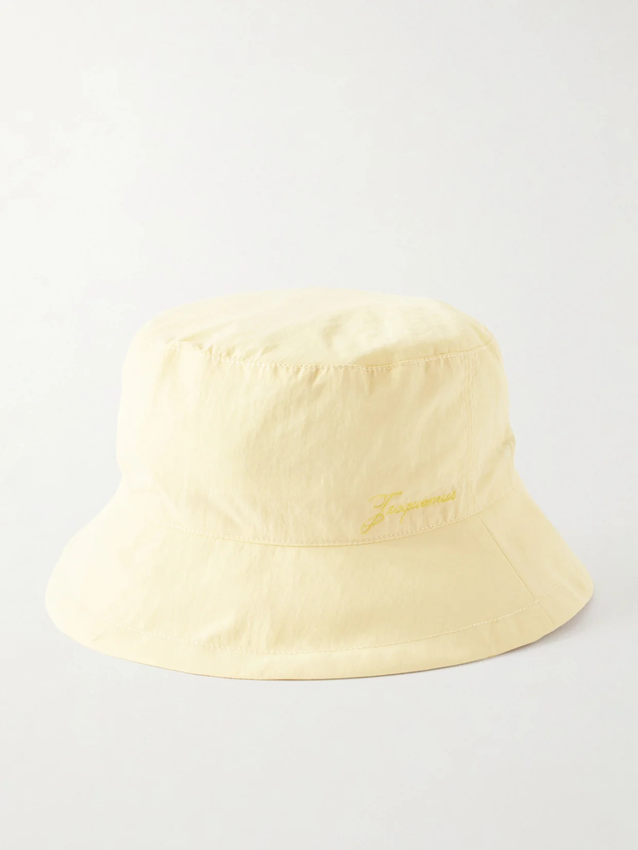 Le Bob Baluchon Embroidered Shell Bucket Hat - 1