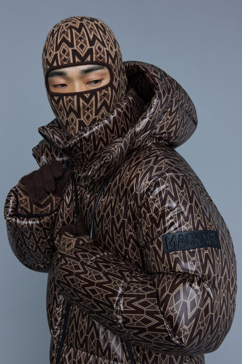 BALA Knit merino blend monogram balaclava 1