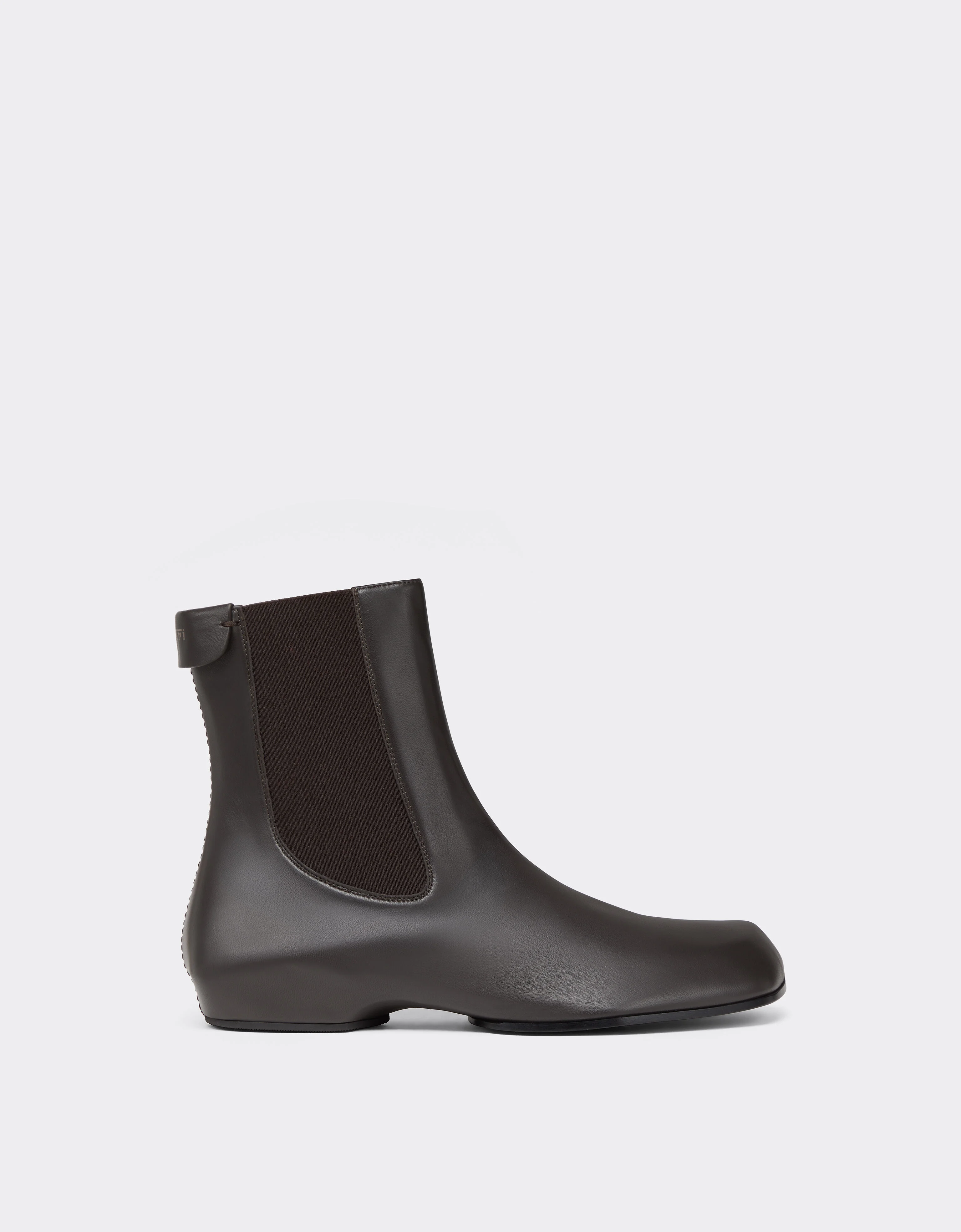 Polished Leather Chelsea Boots - 1