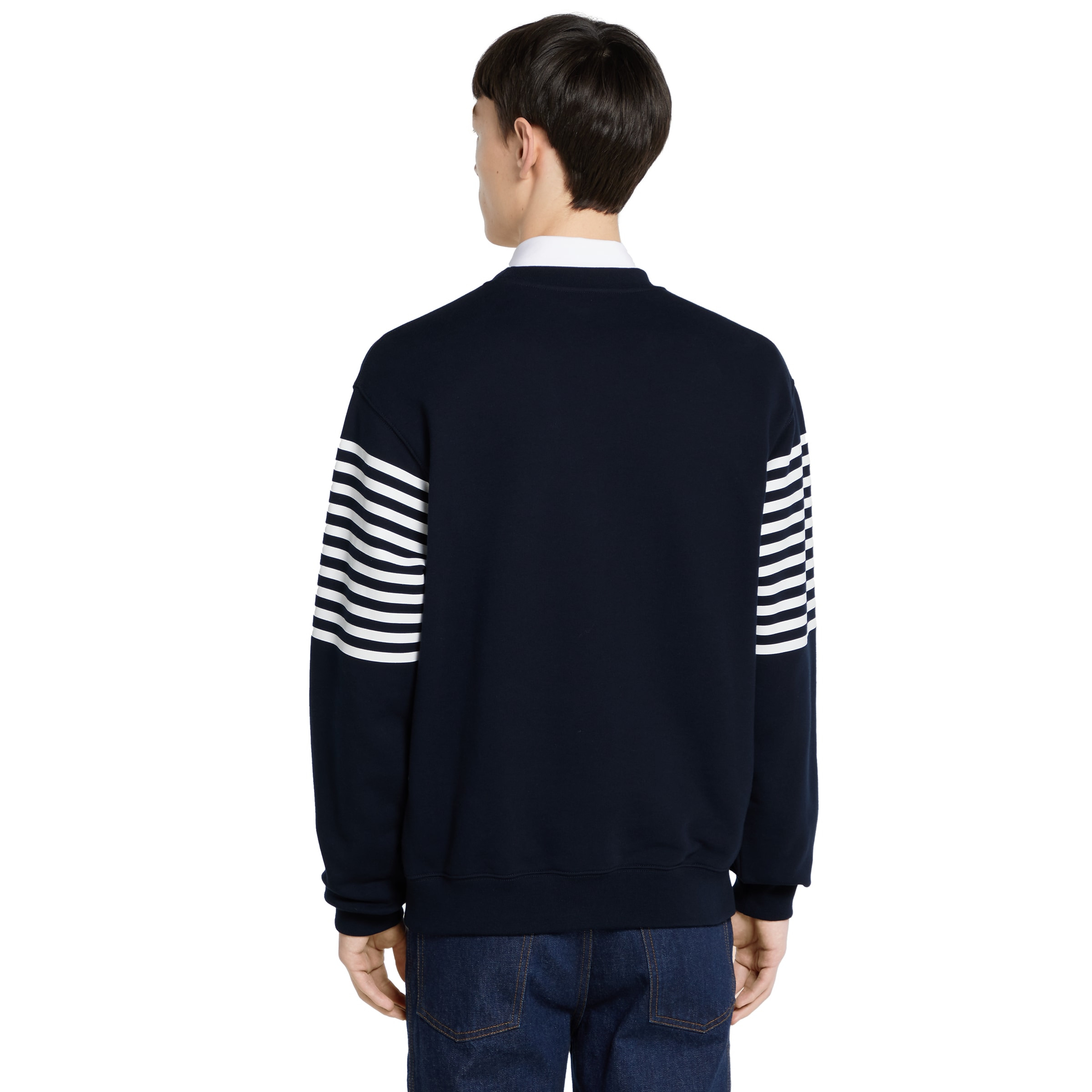 Printed cotton jersey sweatshirt - 4
