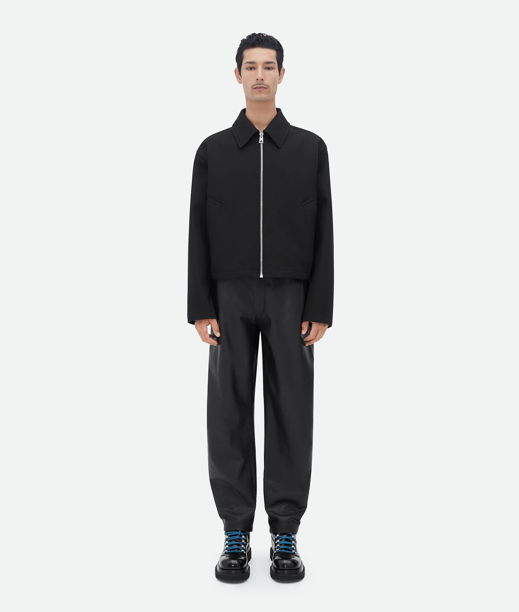 Bonded Wool And Cotton Jacket - 1