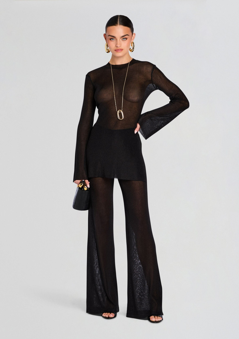 RETROFÊTE SHELDON METALLIC KNIT PANT outlook
