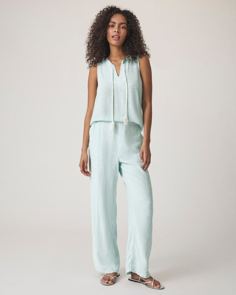 Splendid Layla Linen Blend Stripe Tank outlook