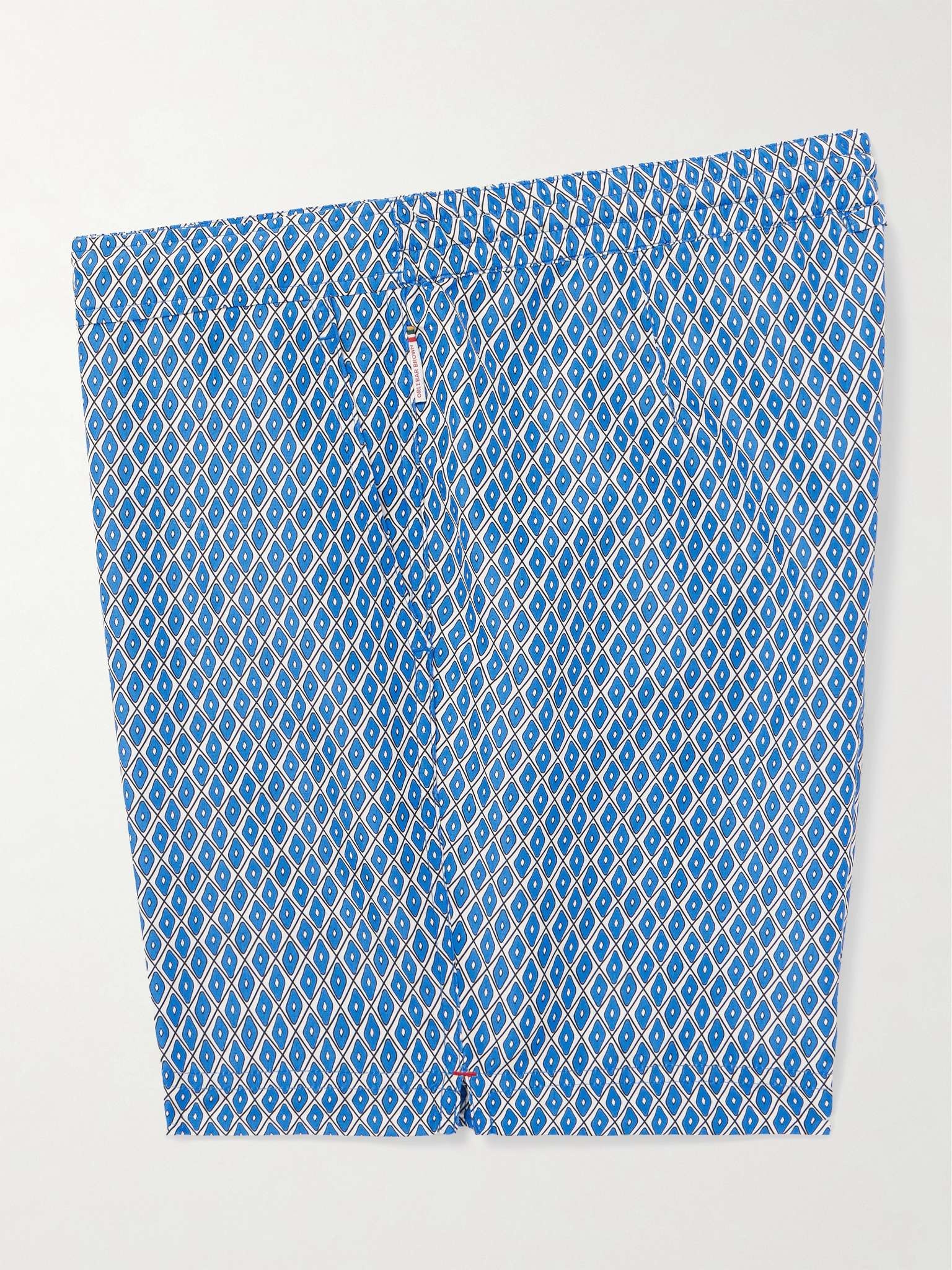 Standard Terrazzo Slim-Fit Mid-Length Printed Recycled Swim Shorts - 5