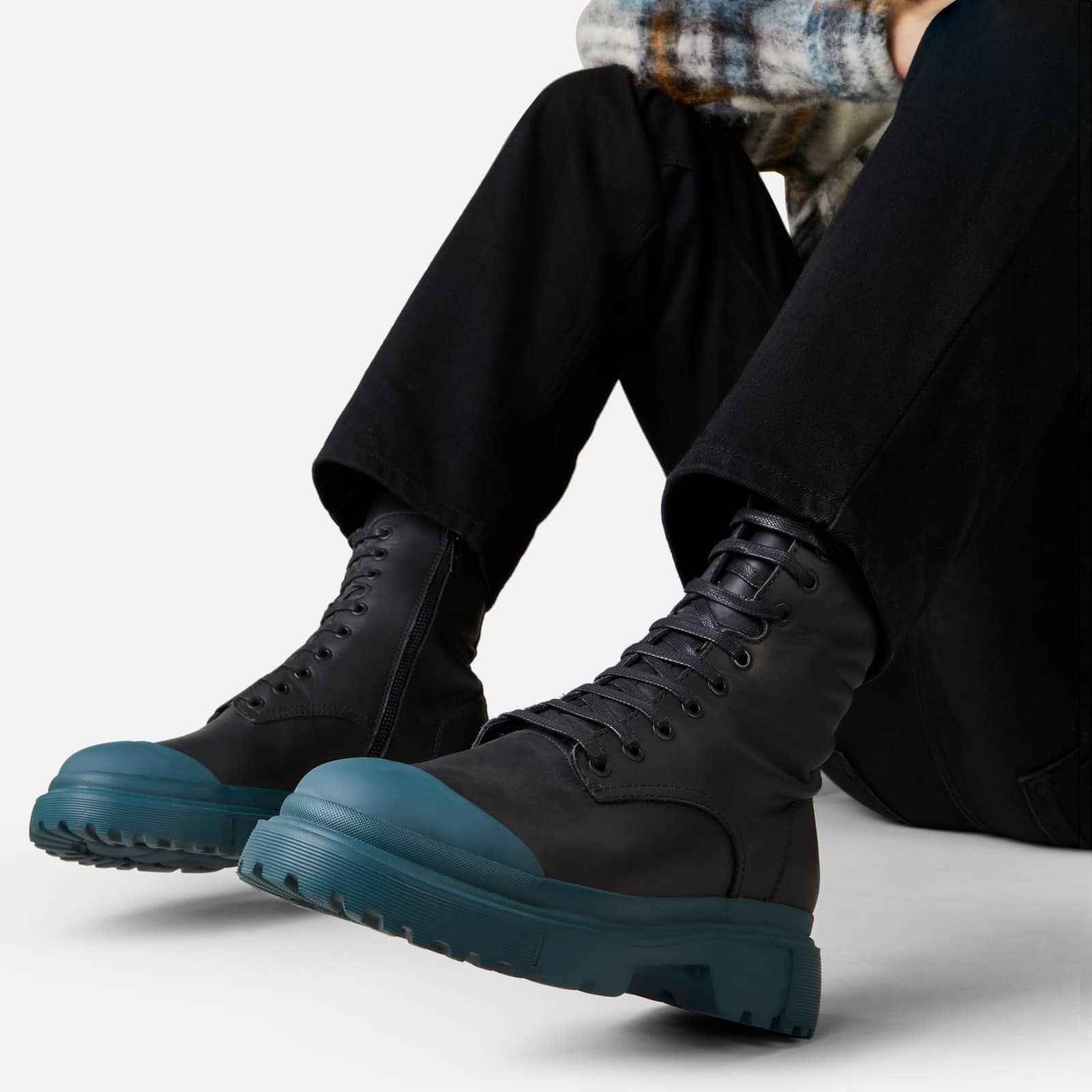 Combat Boots Hogan H619 Black - 6