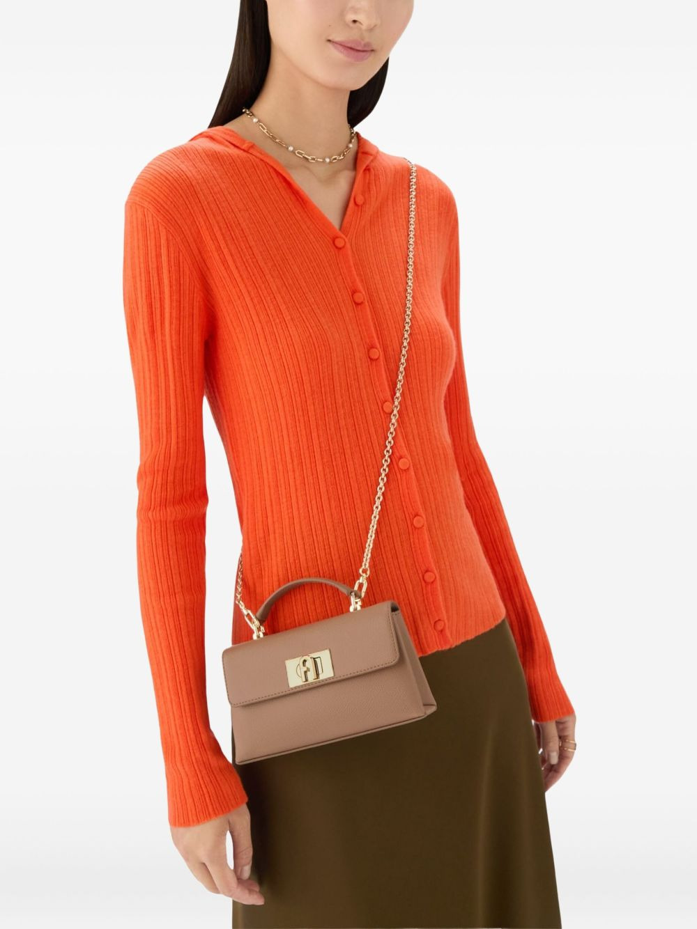 mini top-handle crossbody bag - 2
