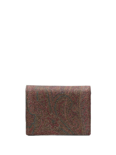 Etro logo-plaque leather wallet outlook