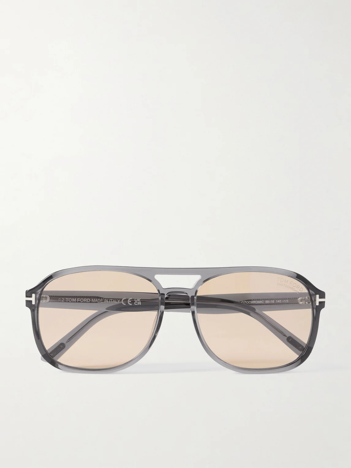 Rosco Aviator-Style Acetate Sunglasses - 1