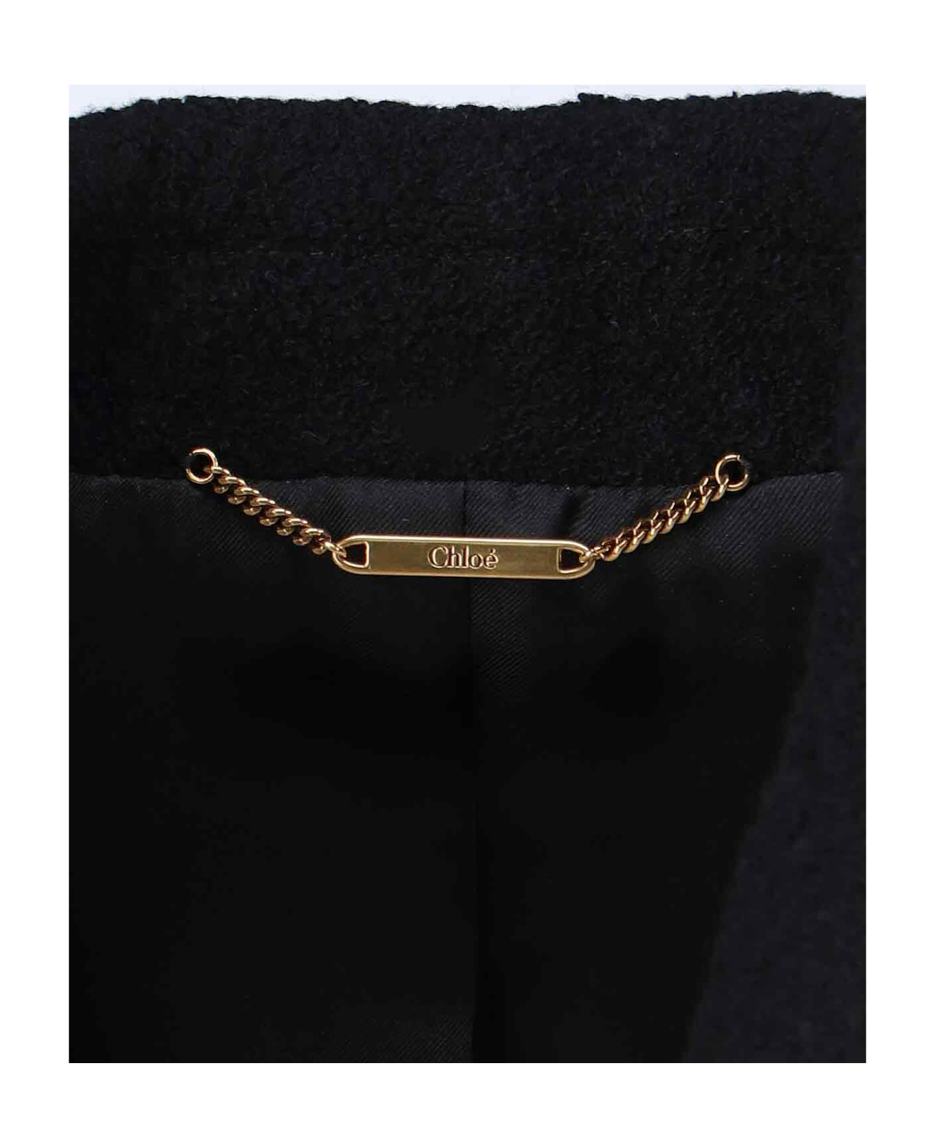 Double-breasted Wool Blend Blazer - 5