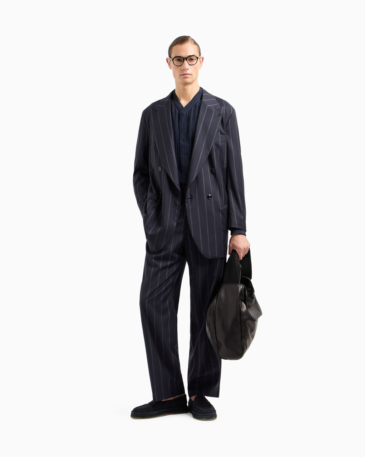 VISCOSE AND SILK JACQUARD SHIRT - 2