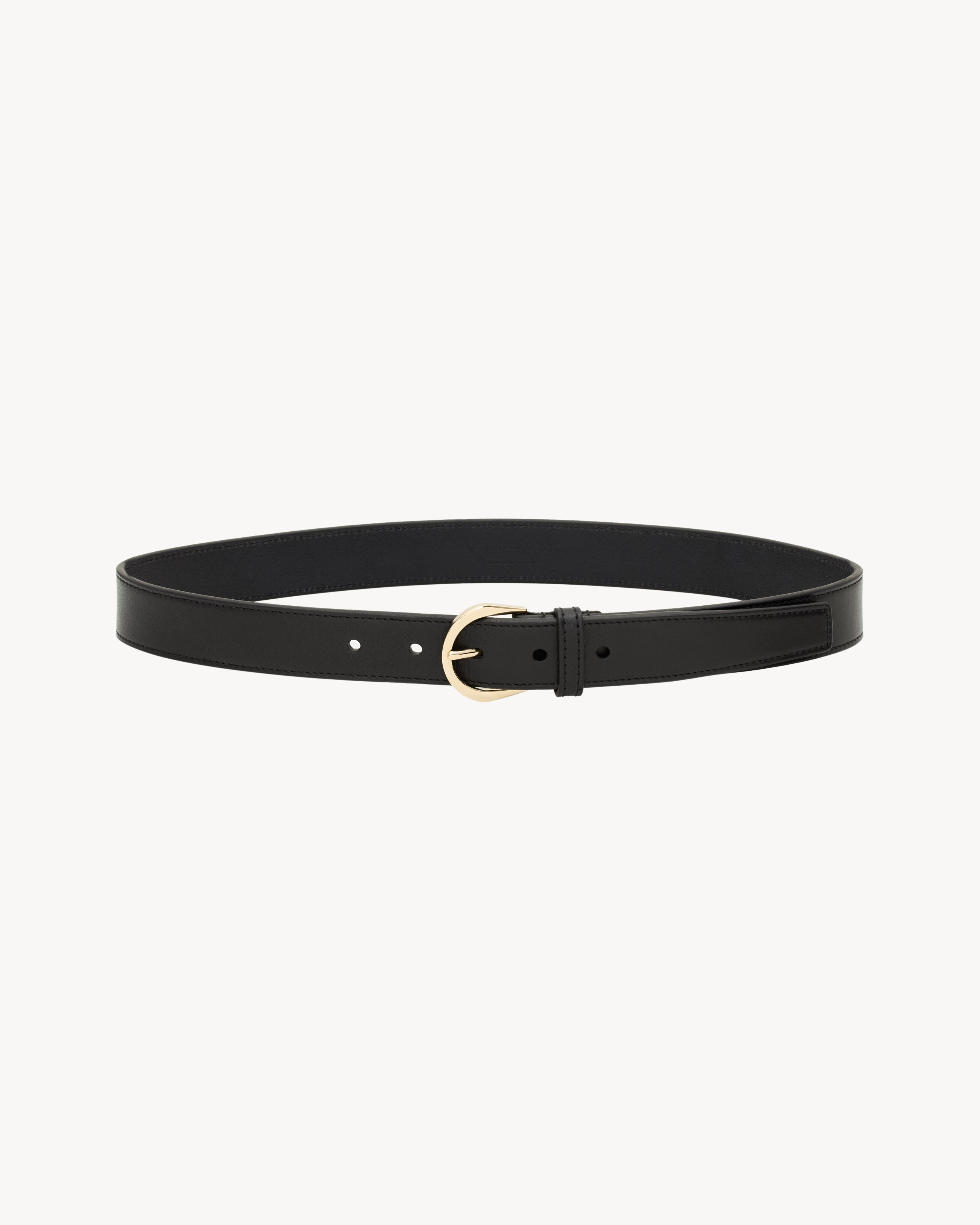 CRESCENT MOON BELT IN LEATHER - 2