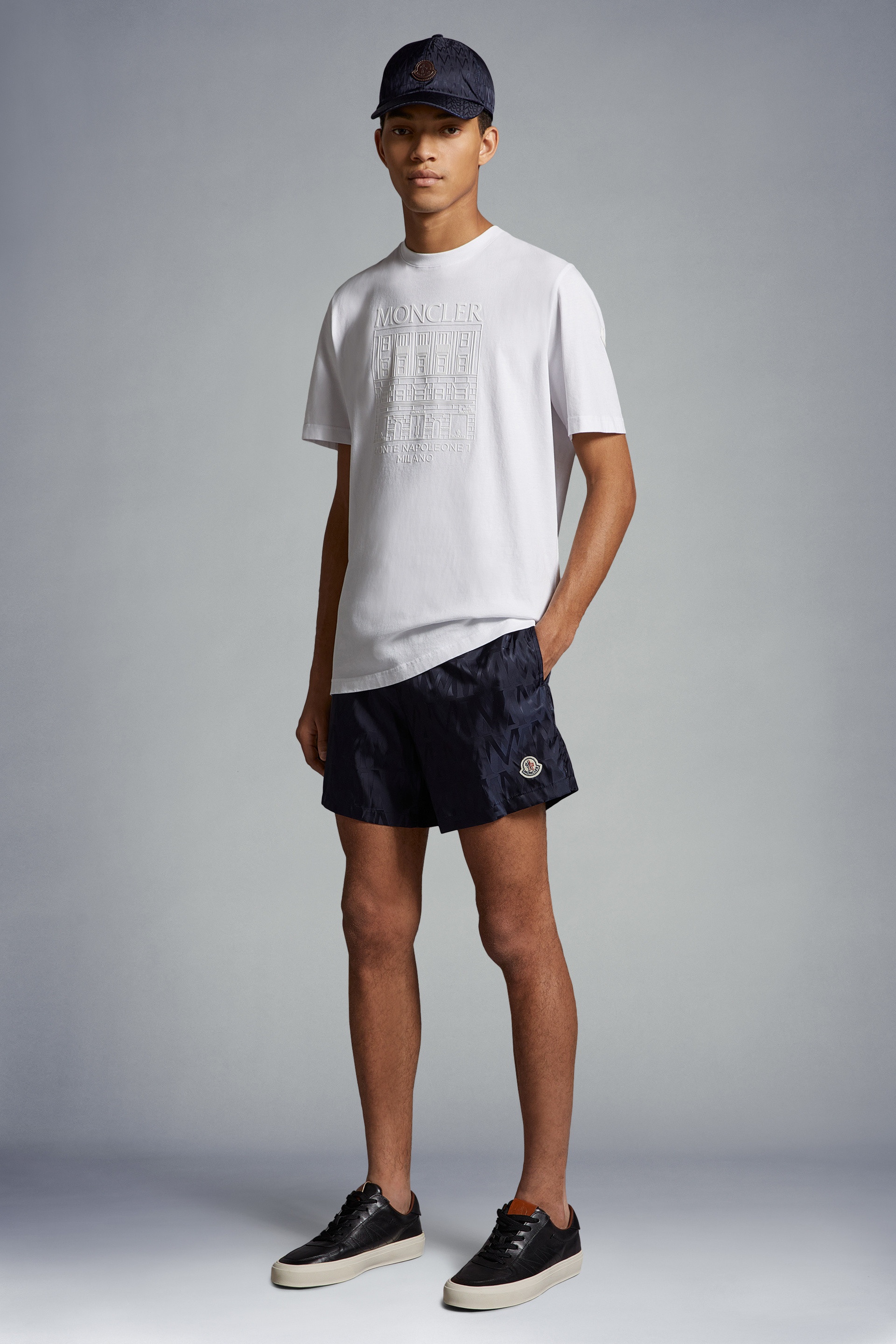 Monogram Jacquard Swim Shorts - 2
