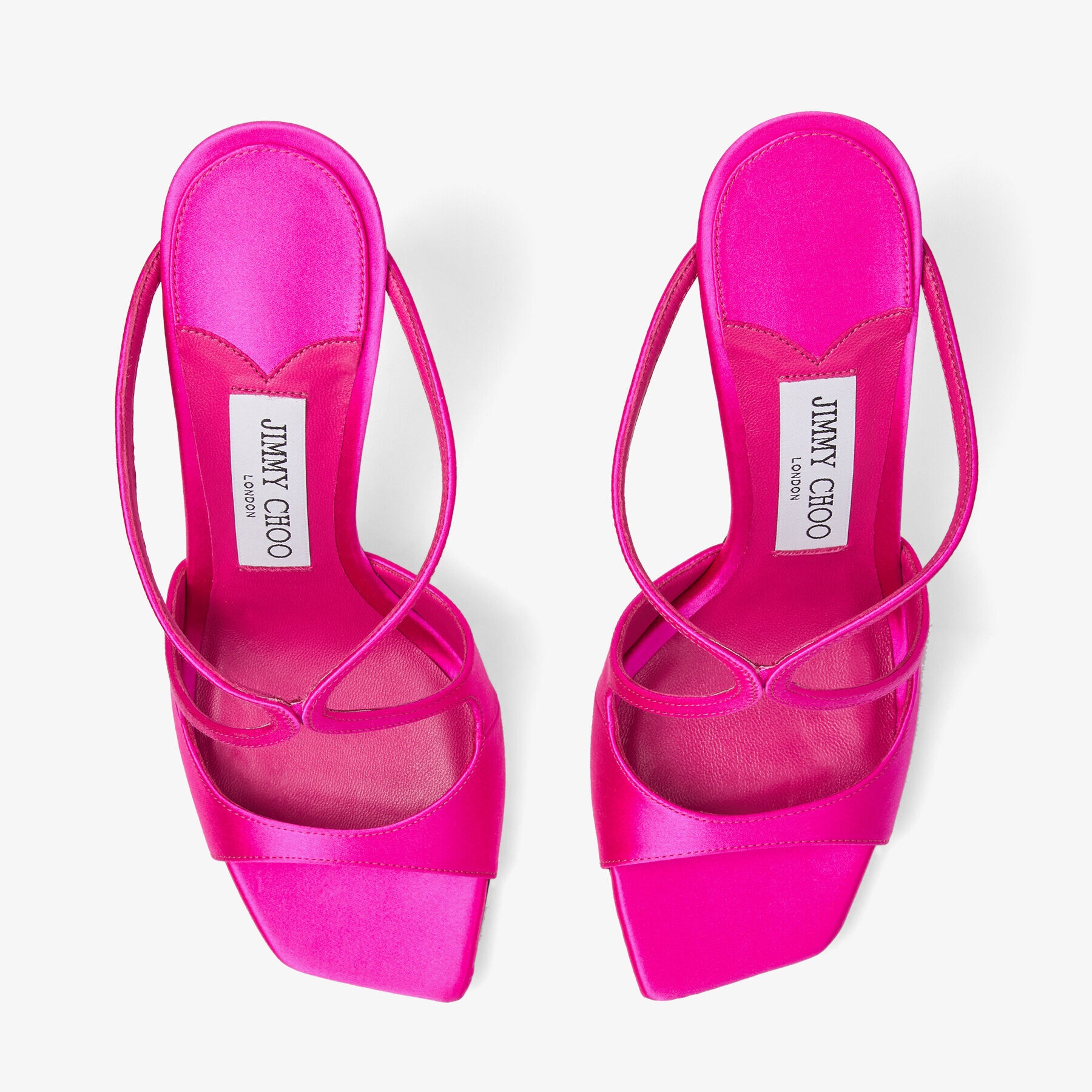 Anise 95
Fuchsia Satin Mules - 5