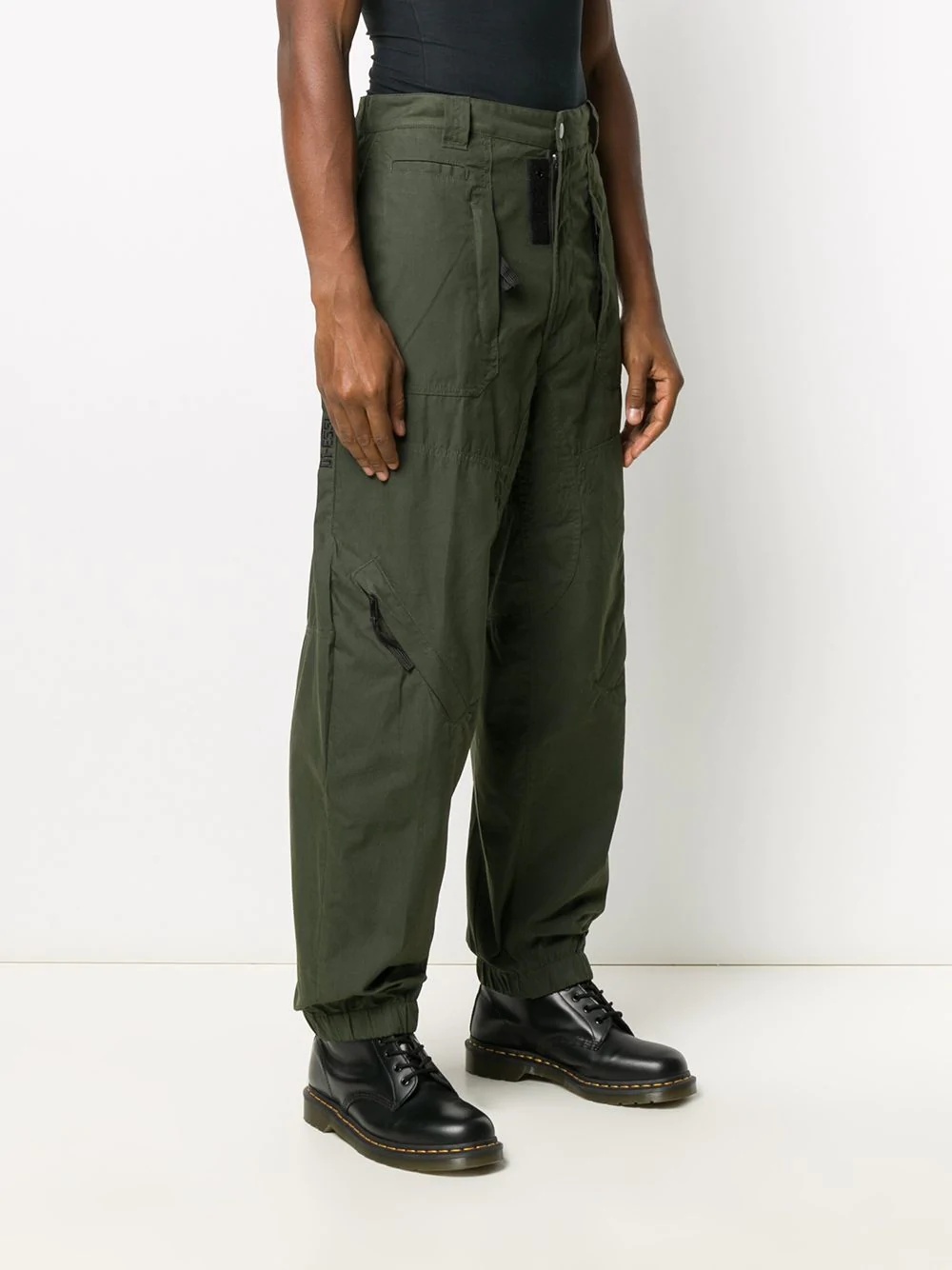 loose-fit combat trousers - 4