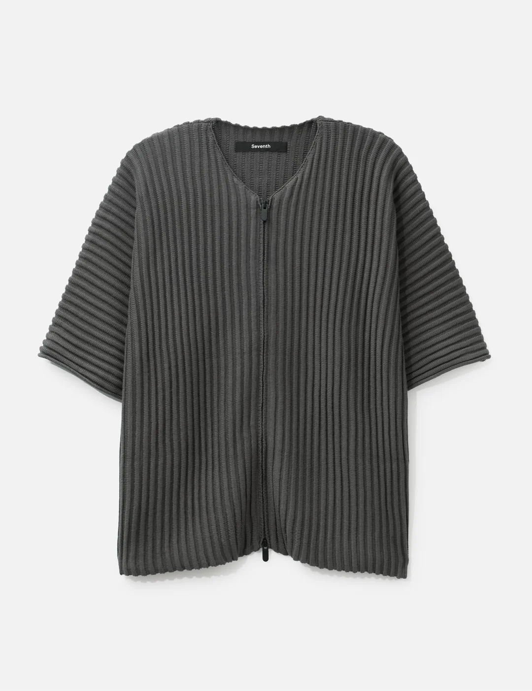 RIBBED KIMONO TOP - 1