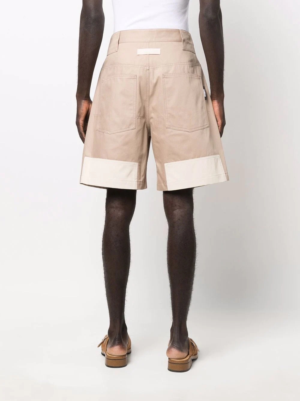 two-tone bermuda shorts - 4