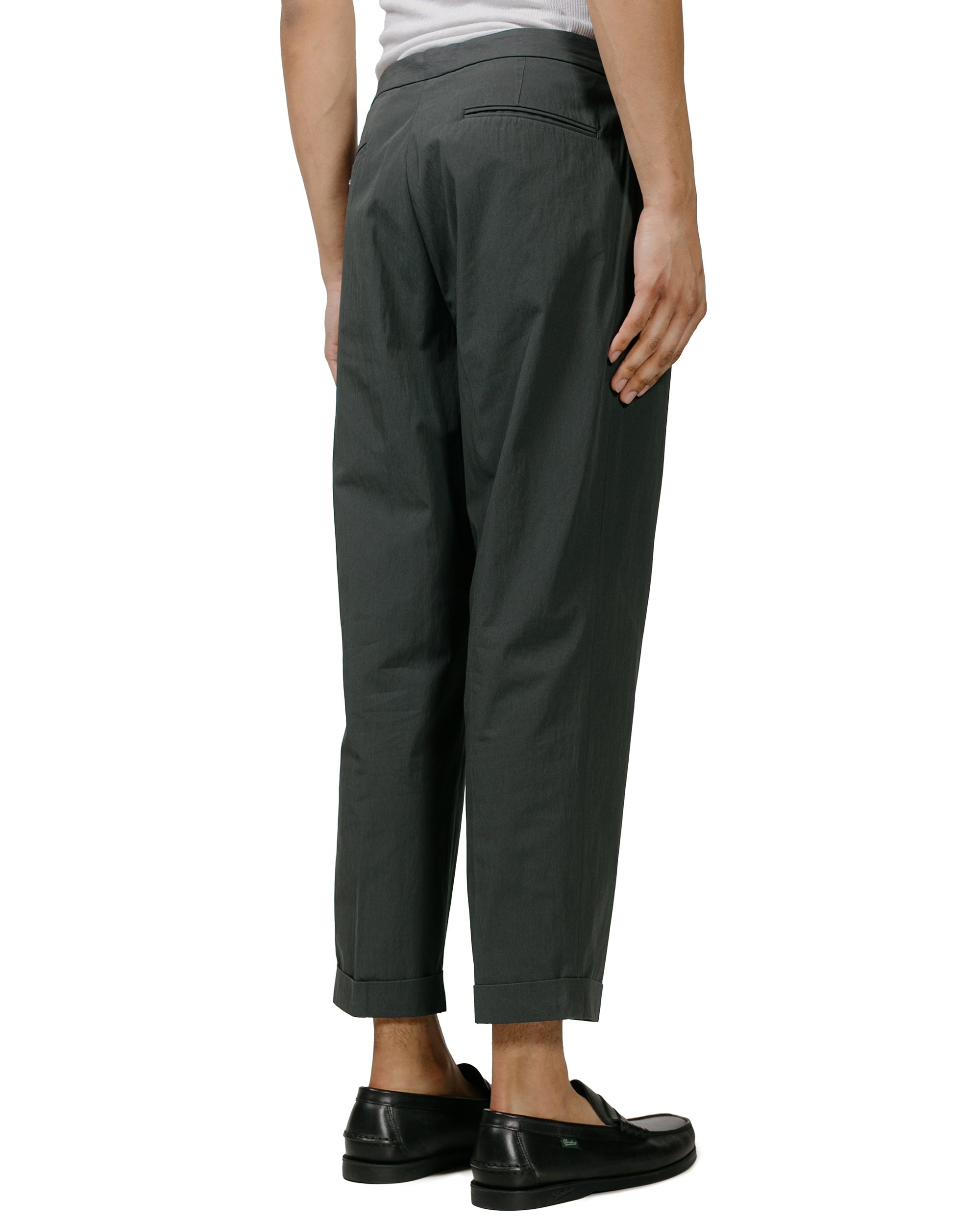 1Pleat Travel Comfort Cloth Charcoal Grey - 3