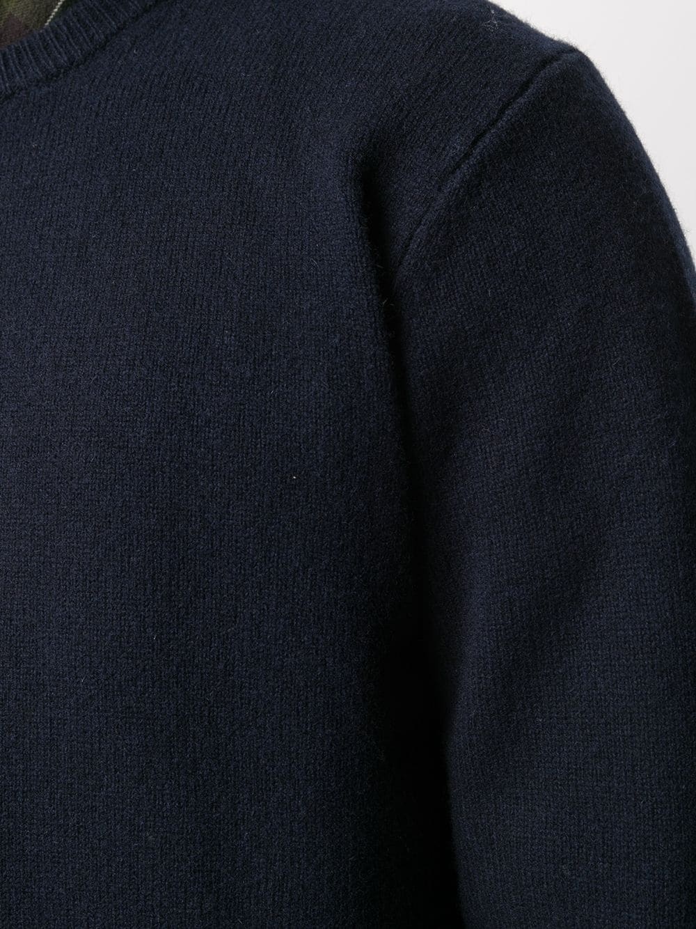 patch detail crew neck jumper - 5