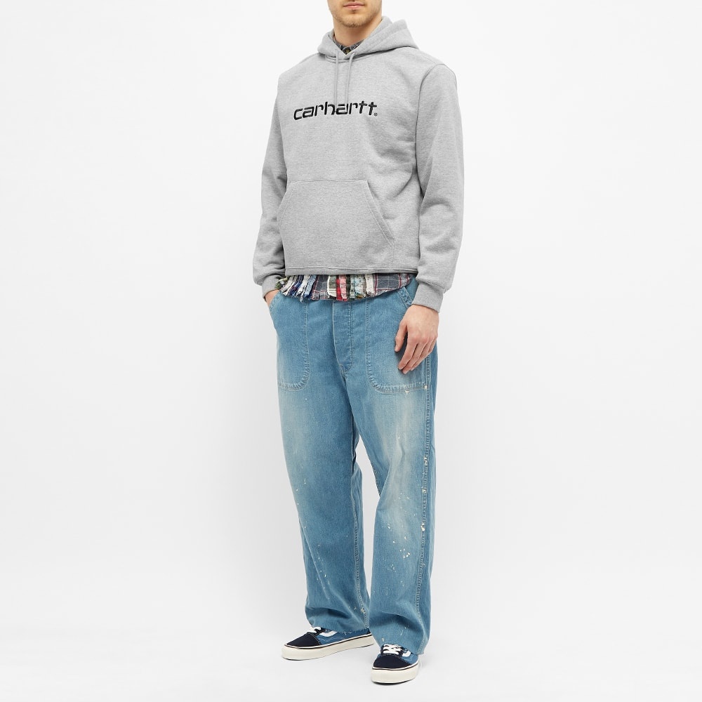 Carhartt WIP Hooded Logo Sweat - 5