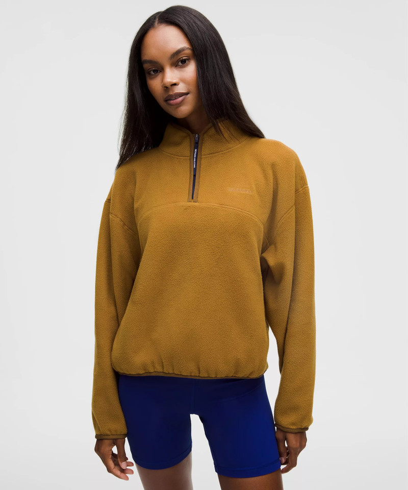 Tumbled Fleece Half-Zip Jacket 1