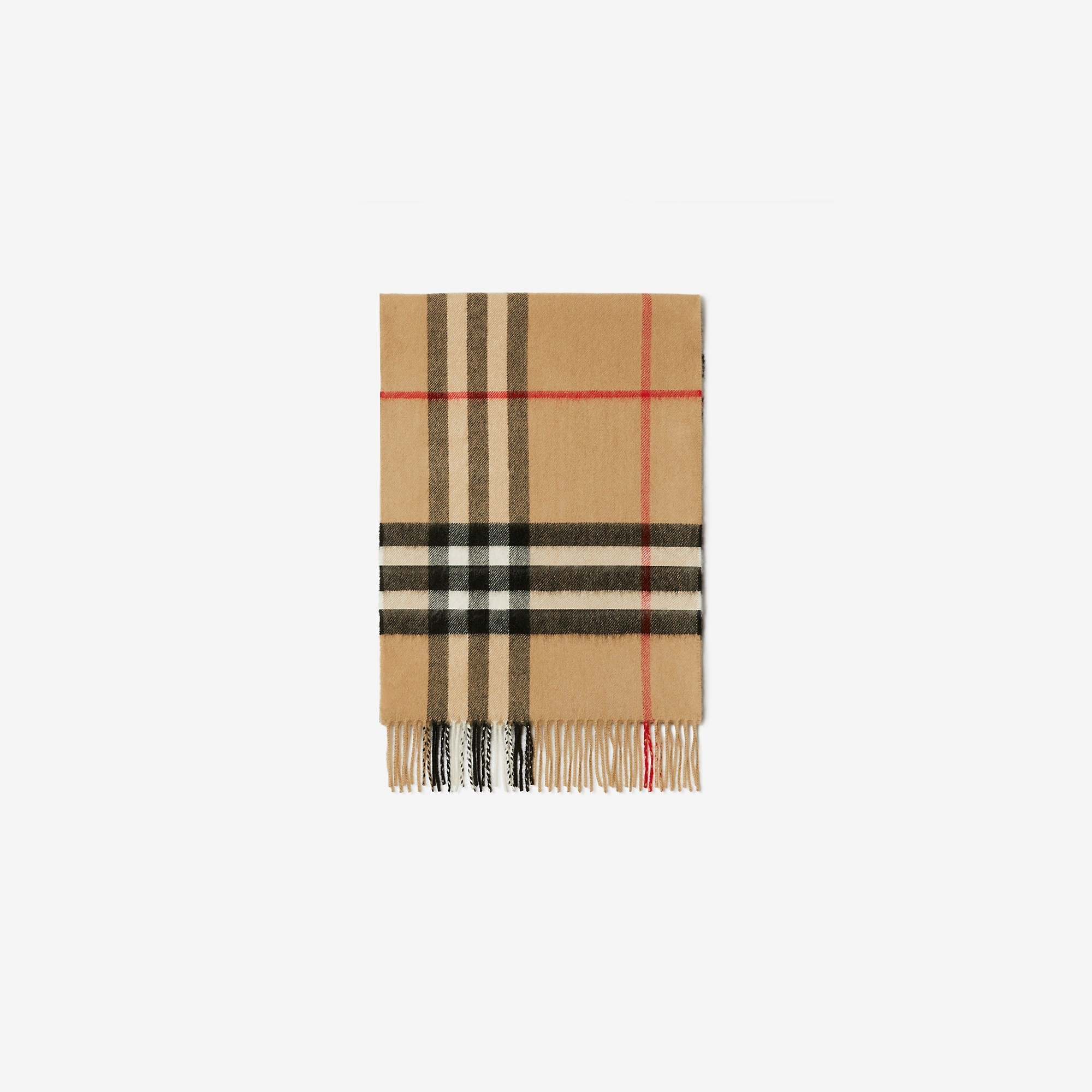 Check Cashmere Scarf - 6