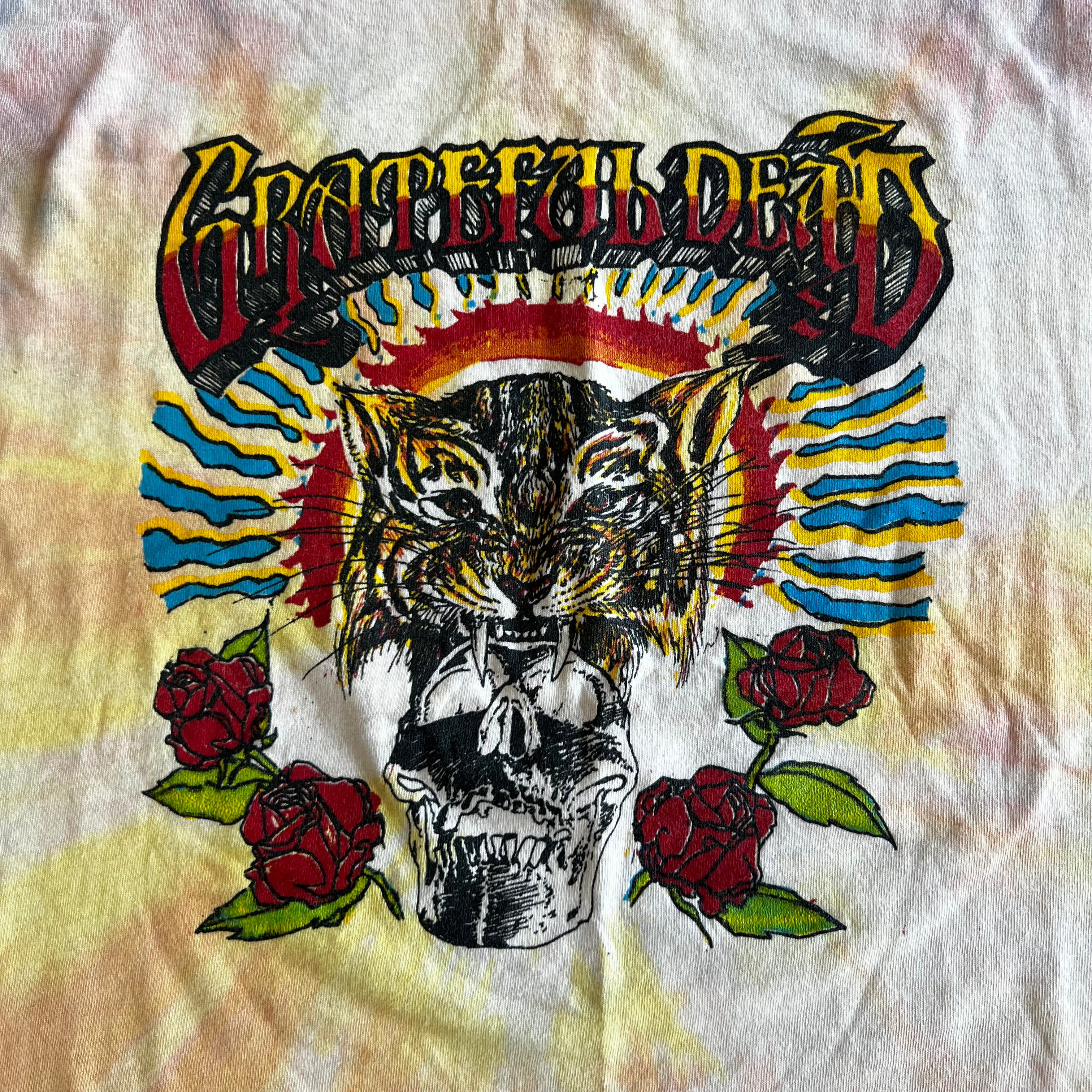 Final Blow - Vintage 80s Gratefull Dead Summer Tour T-Shirt SZ L - 2