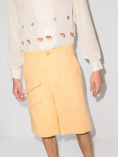 JACQUEMUS Colza Bermuda shorts outlook