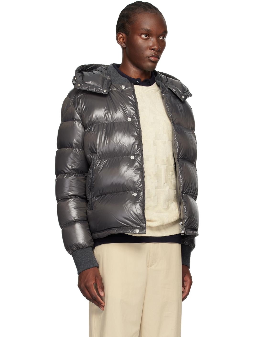 Black Maljasset Short Down Jacket - 2