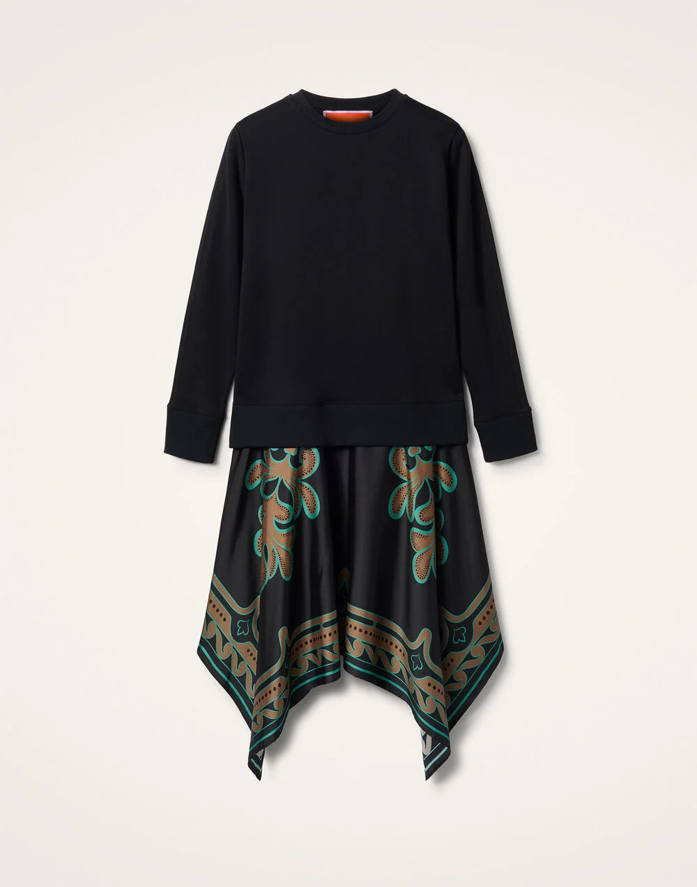 Sporty Foulard Dress - 1